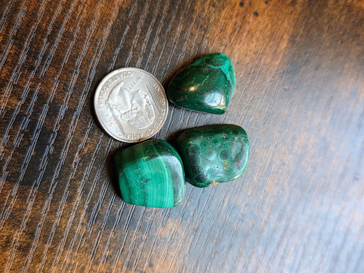 Malachite tumble (pull for 1)