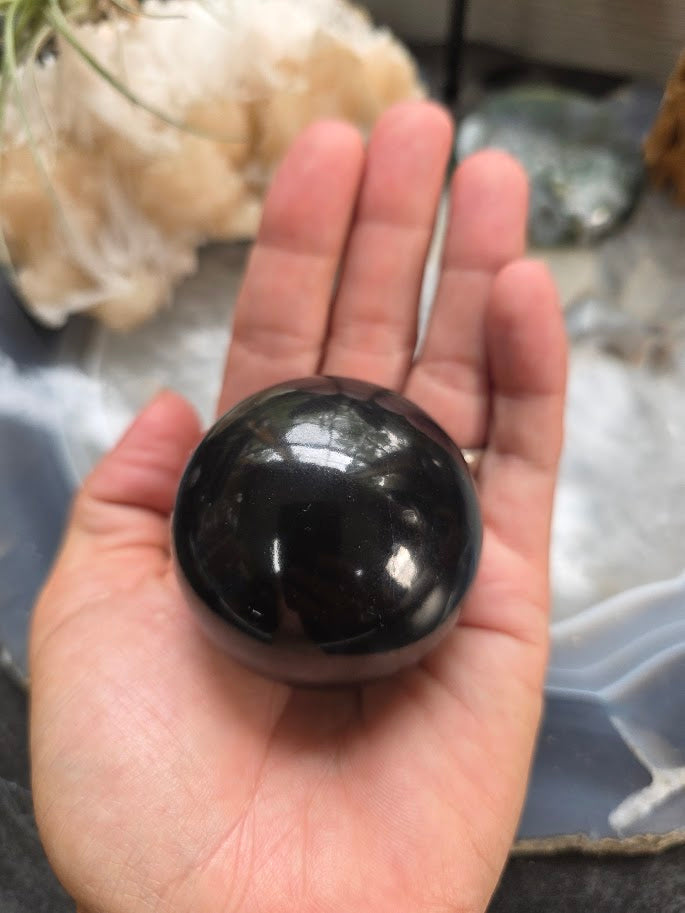 Black Tourmaline Sphere