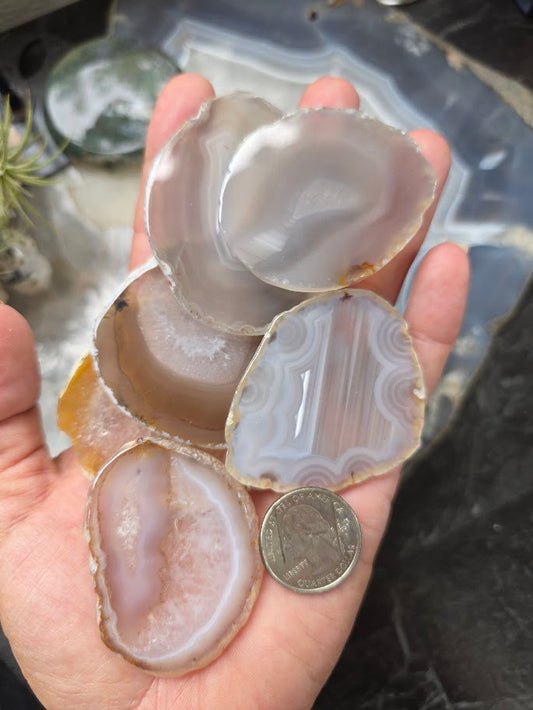 Natural Agate Slab (random pick for 1)