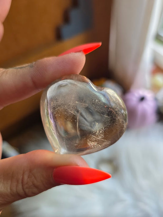 Smoky Quartz heart (pull for 1)