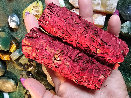 Dragon's Blood Sage Smudge Stick