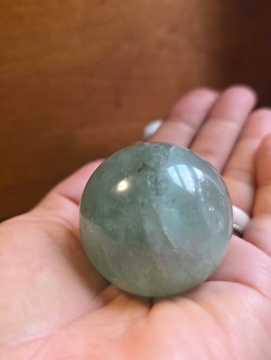 Green Strawberry Quartz Sphere