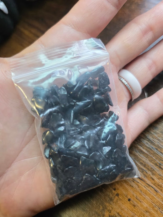Obsidian chip bag