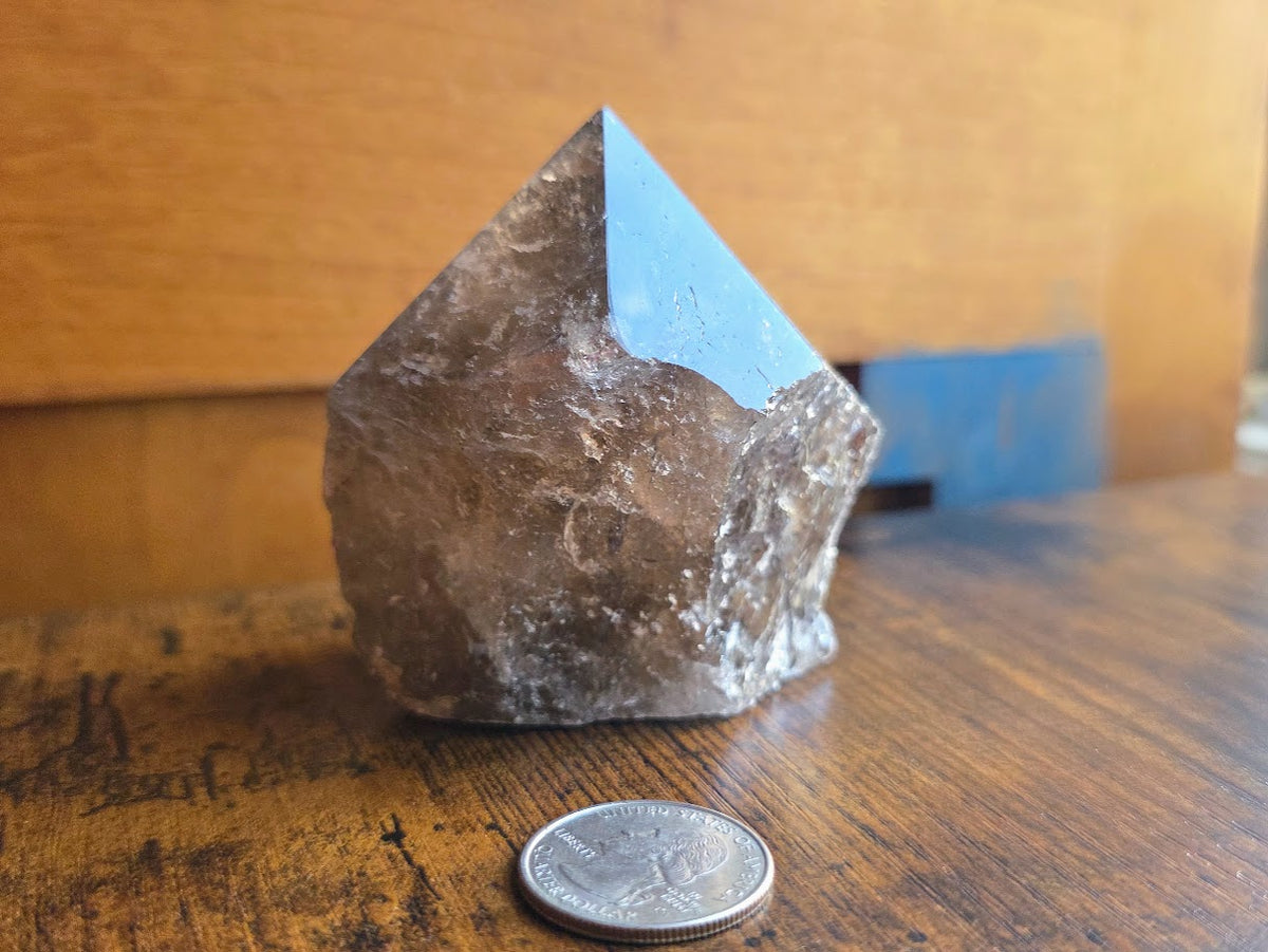 Smoky Quartz polished top