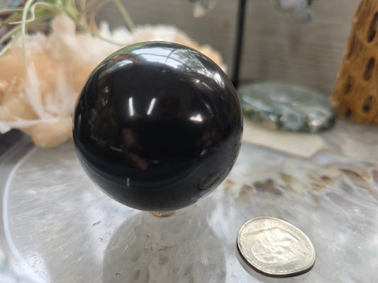 Black Tourmaline Sphere