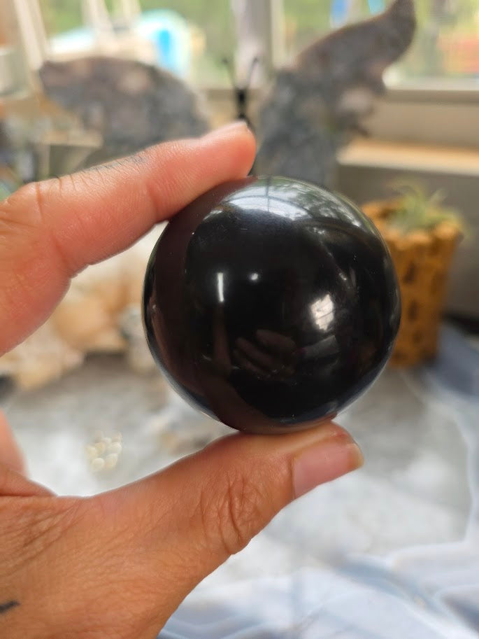 Black Tourmaline Sphere
